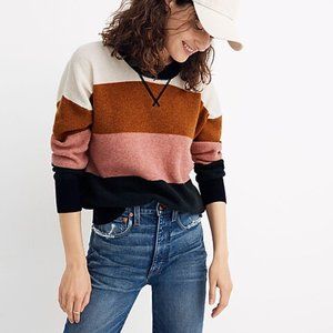 Madewell Vernon Stripe cashmere sweater XXS